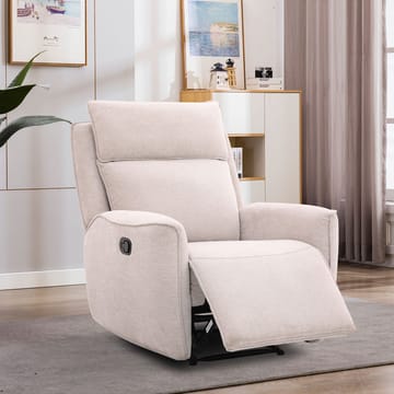 Reclinerlenestol Östvik med manuell mekanisme - beige - Møbler - Stoler - Lenestoler - Recliner