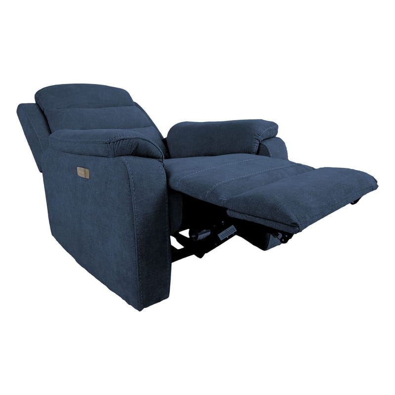 Reclinerlenestol Blenor med elektrisk mekanisme - blå - Møbler - Stoler - Lenestoler - Recliner