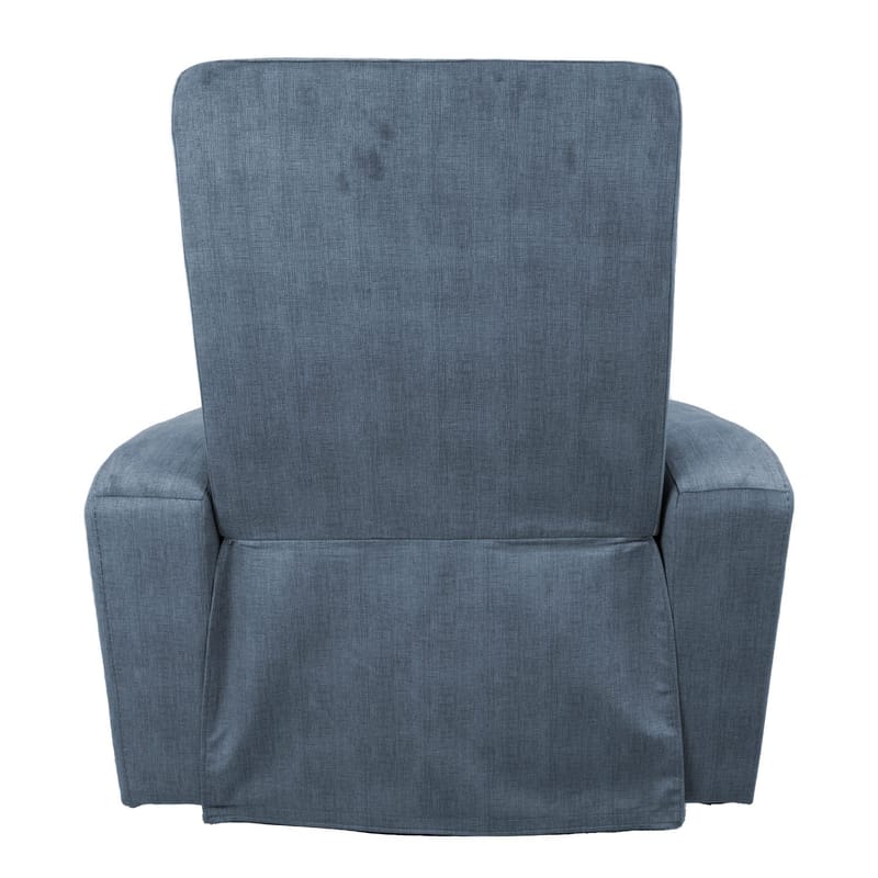 Reclinerlenestol Darvi med elektrisk mekanisme - blå - Møbler - Stoler - Lenestoler - Recliner