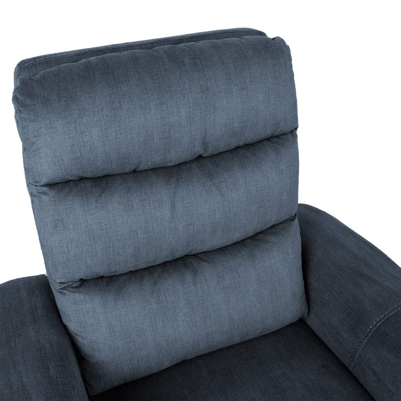 Reclinerlenestol Darvi med elektrisk mekanisme - blå - Møbler - Stoler - Lenestoler - Recliner