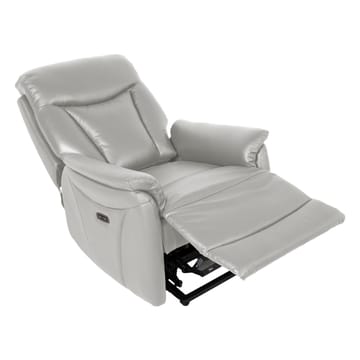 Reclinerlenestol Gårdal med elektrisk løftemekanisme skinn - Beige - Møbler - Stoler - Lenestoler