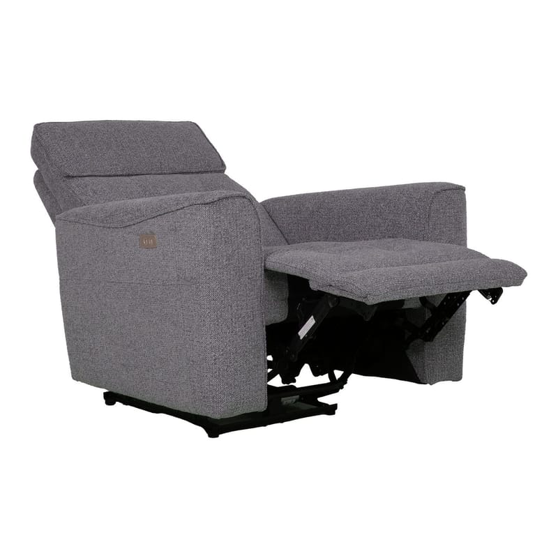 Reclinerlenestol Glendor med elektrisk mekanisme - grå - Møbler - Stoler - Lenestoler - Recliner