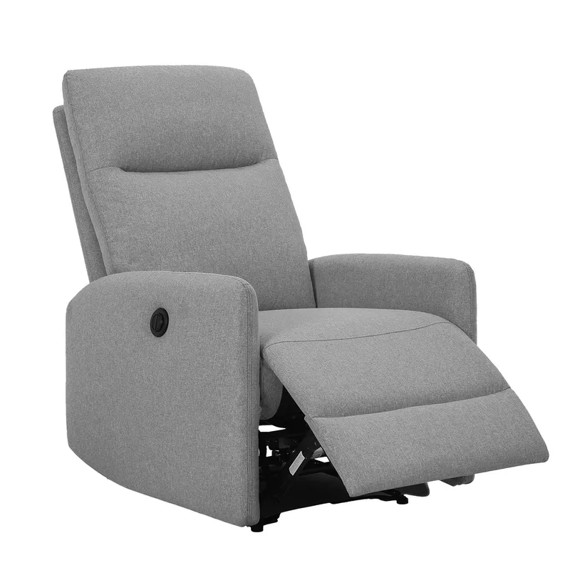 Reclinerlenestol Gränor med elektrisk mekanisme - lys grå - Møbler - Stoler - Lenestoler - Recliner