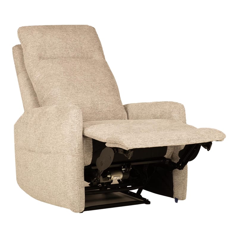 Reclinerlenestol Gränor med elektrisk mekanisme og massasjefunksjon - Beige - Møbler - Stoler - Lenestoler - Massasjestol