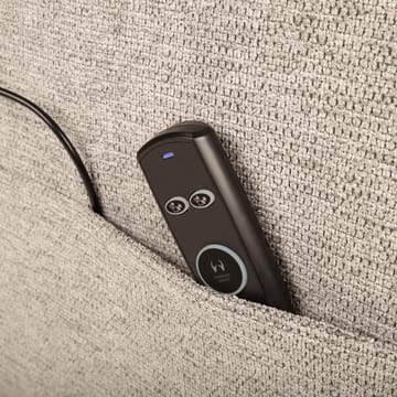 Reclinerlenestol Gränor med elektrisk mekanisme og massasjefunksjon - Grå - Møbler - Stoler - Lenestoler - Massasjestol
