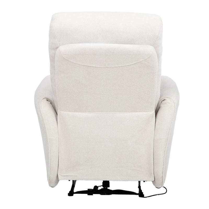 Reclinerlenestol Lavor med elektrisk mekanisme - hvit - Møbler - Stoler - Lenestoler - Recliner
