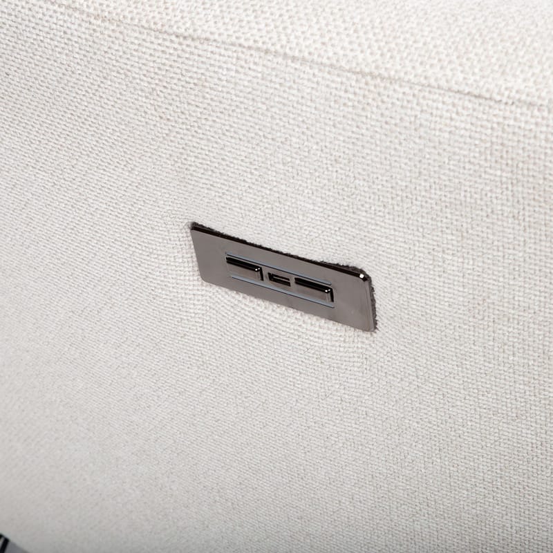Reclinerlenestol Lavor med elektrisk mekanisme - hvit - Møbler - Stoler - Lenestoler - Recliner