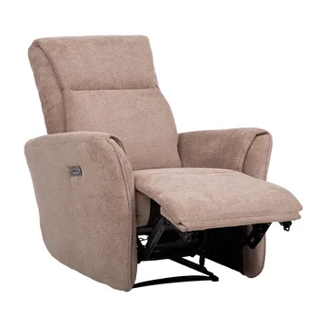 Reclinerlenestol Lavor med elektrisk mekanisme - lysebrun - Møbler - Stoler - Lenestoler - Recliner