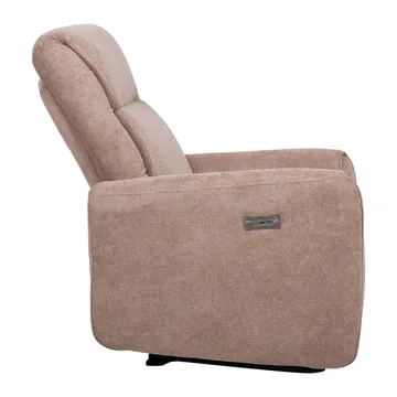 Reclinerlenestol Lavor med elektrisk mekanisme - lysebrun - Møbler - Stoler - Lenestoler - Recliner