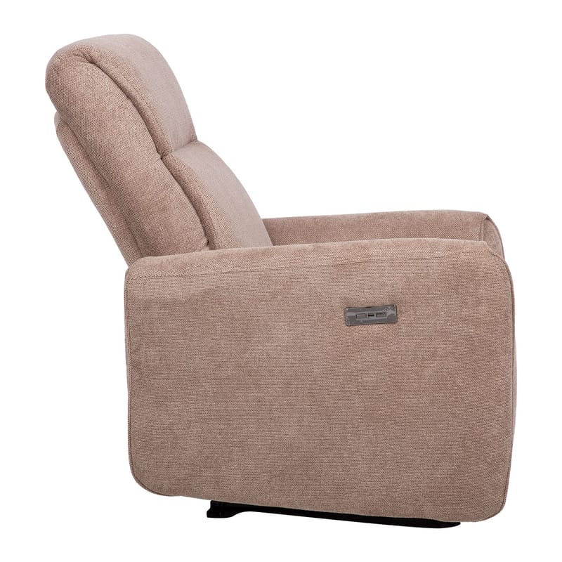 Reclinerlenestol Lavor med elektrisk mekanisme - lysebrun - Møbler - Stoler - Lenestoler - Recliner