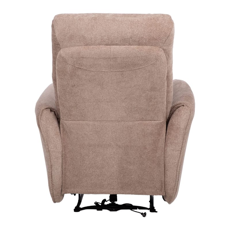 Reclinerlenestol Lavor med elektrisk mekanisme - lysebrun - Møbler - Stoler - Lenestoler - Recliner