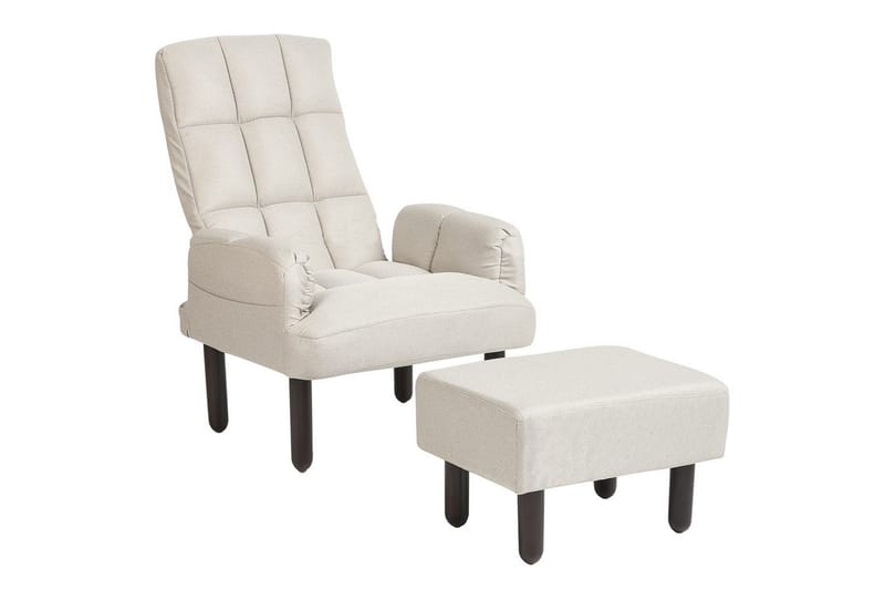 Reclinerlenestol Oland, Beige, brun