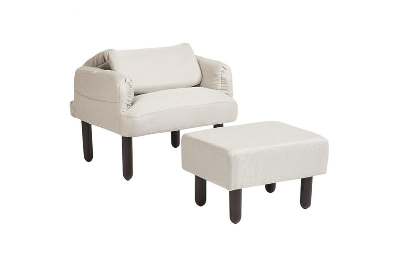 Reclinerlenestol Oland - Beige, brun - Møbler - Stoler - Lenestoler - Liggestol