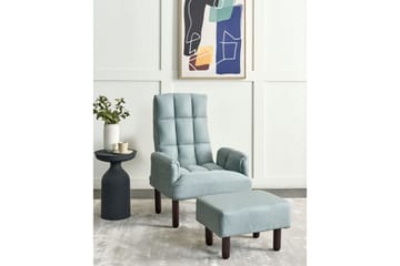 Reclinerlenestol Oland - Grønn, brun, grå - Møbler - Stoler - Lenestoler - Liggestol