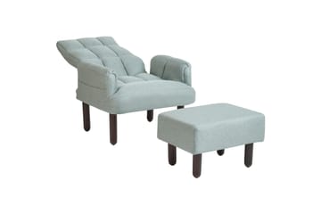 Reclinerlenestol Oland - Grønn, brun, grå - Møbler - Stoler - Lenestoler - Liggestol