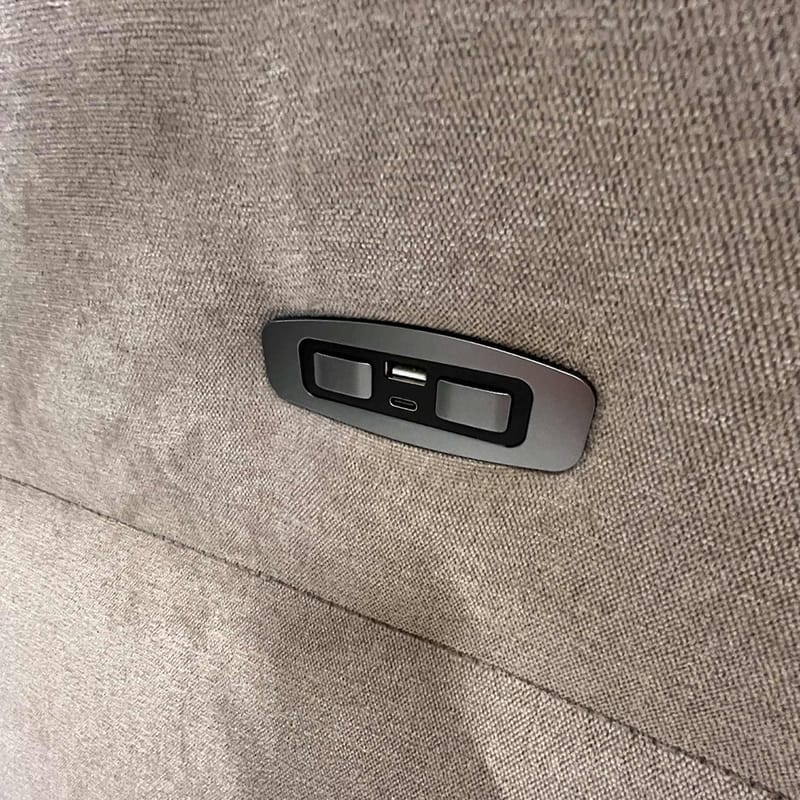 Reclinerlenestol Ravdal med elektrisk mekanisme - grå - Møbler - Stoler - Lenestoler - Recliner