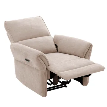 Reclinerlenestol Ravdal med elektrisk mekanisme - lysebrun - Møbler - Stoler - Lenestoler - Recliner