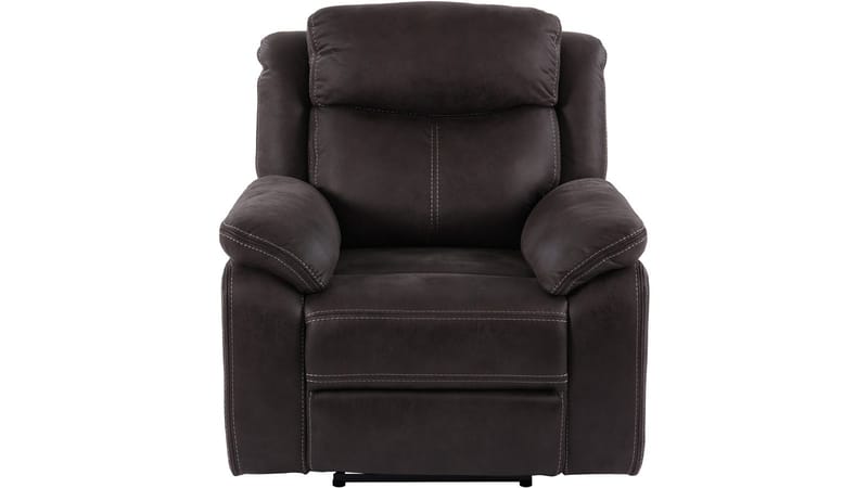 Reclinerlenestol Rindal Stoff Elektrisk - brungrå - Møbler - Stoler - Lenestoler - Recliner