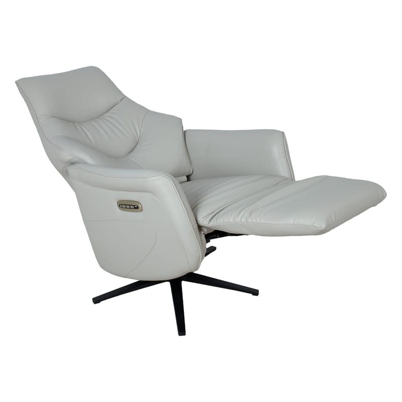 Reclinerlenestol Rosdal med elektrisk mekanisme - beige skinn - Møbler - Stoler - Lenestoler - Recliner