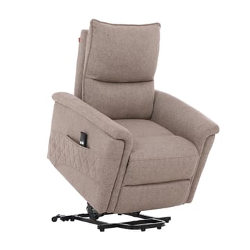 Reclinerlenestol Ulsten med elektrisk løftemekanisme - Beige - Møbler - Stoler - Lenestoler