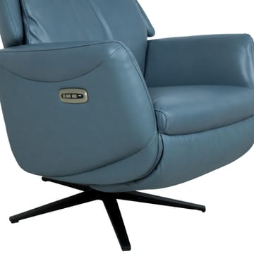 Reclinerlenestol Wikros med elektrisk mekanisme - blå - Møbler - Stoler - Lenestoler - Recliner