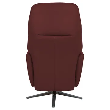 Reclinerlenestol Wikros med elektrisk mekanisme - mørkerød - Møbler - Stoler - Lenestoler - Recliner