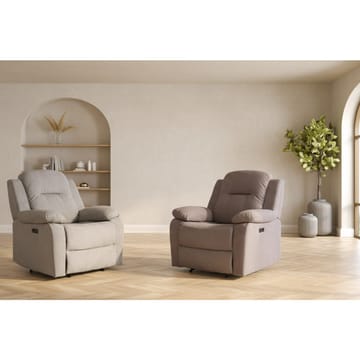 Reclinerlenestol Ylmark med elektrisk mekanisme - taupe - Møbler - Stoler - Lenestoler - Recliner