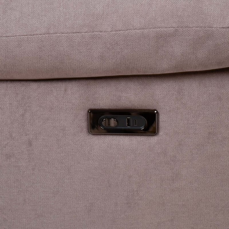 Reclinerlenestol Ylmark med elektrisk mekanisme - taupe - Møbler - Stoler - Lenestoler - Recliner