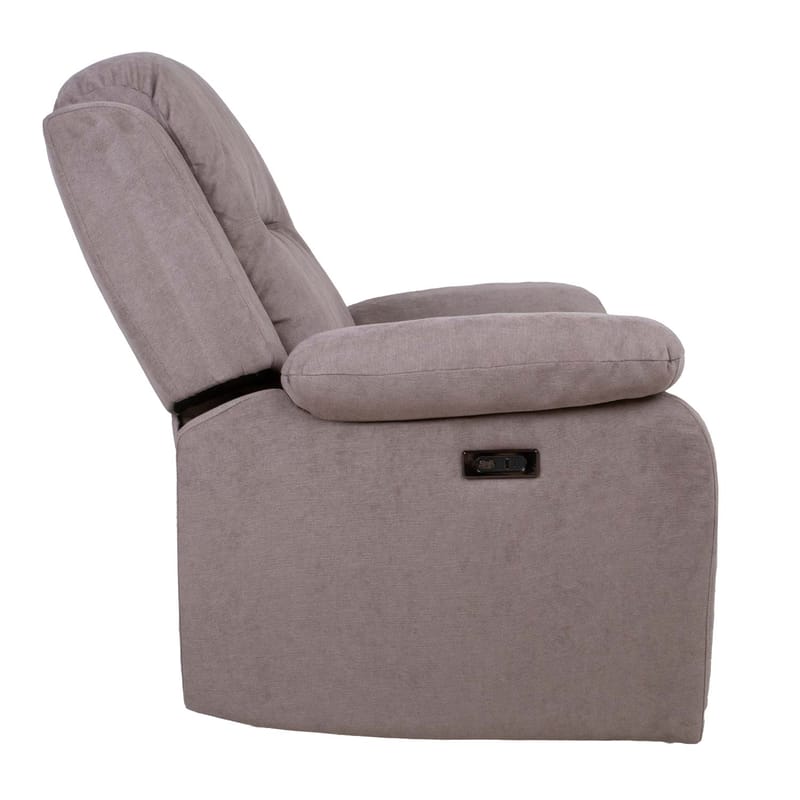 Reclinerlenestol Ylmark med elektrisk mekanisme - taupe - Møbler - Stoler - Lenestoler - Recliner