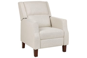 Beige/mørkt tre