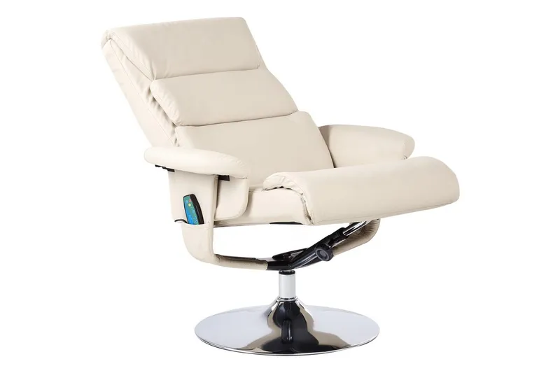 Reclinerstol Legend - Beige, Sølv - Møbler - Stoler - Lenestoler - Massasjestol