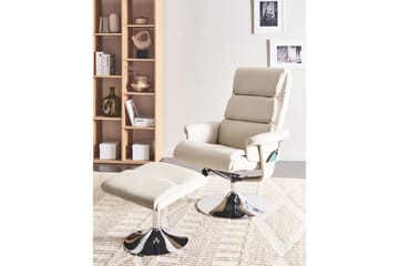 Reclinerstol Legend - Beige, Sølv - Møbler - Stoler - Lenestoler - Massasjestol