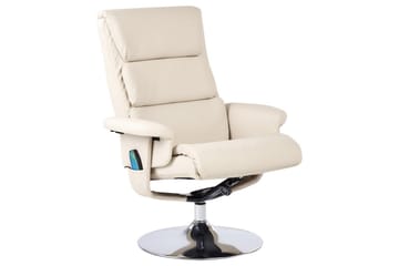 Reclinerstol Legend - Beige, Sølv - Møbler - Stoler - Lenestoler - Massasjestol