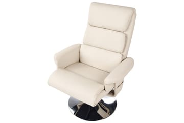 Reclinerstol Legend - Beige, Sølv - Møbler - Stoler - Lenestoler - Massasjestol