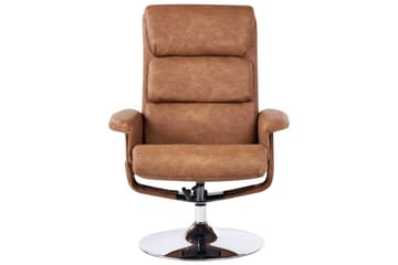 Reclinerstol Legend - Brun, Sølv - Møbler - Stoler - Lenestoler - Massasjestol