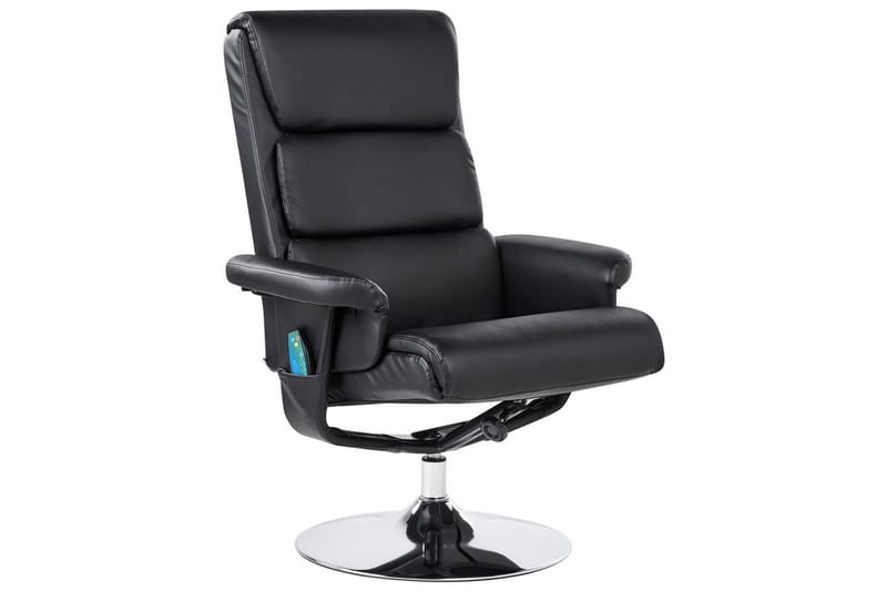 Reclinerstol Legend - Svart, Sølv - Møbler - Stoler - Lenestoler - Massasjestol