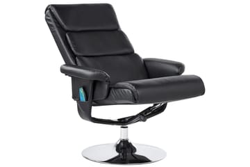Reclinerstol Legend - Svart, Sølv - Møbler - Stoler - Lenestoler - Massasjestol