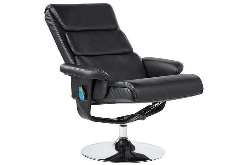 Reclinerstol Legend - Svart, Sølv - Møbler - Stoler - Lenestoler - Massasjestol