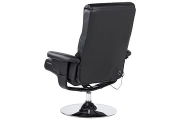 Reclinerstol Legend - Svart, Sølv - Møbler - Stoler - Lenestoler - Massasjestol