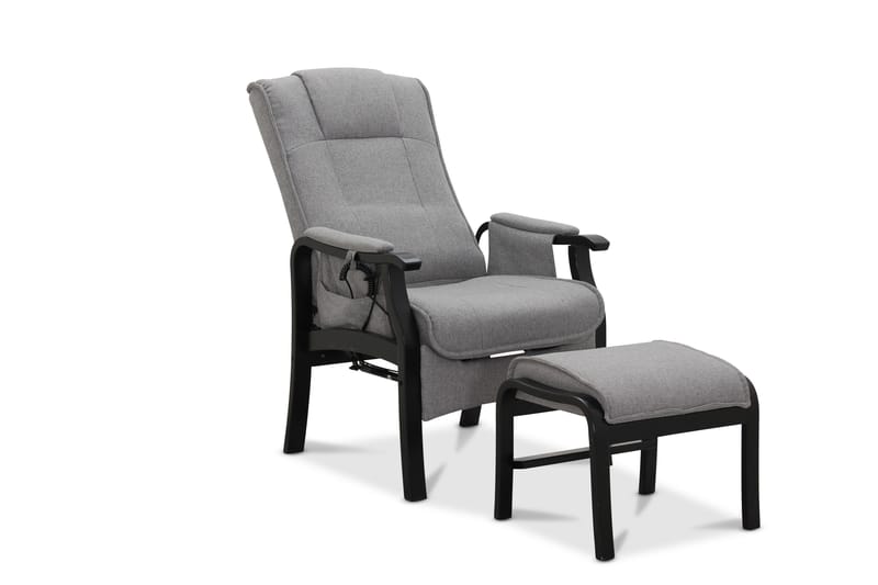 Reclinerstol Saika Reclinerstol Elektrisk Lysegrå - Møbler - Stoler - Lenestoler - Recliner