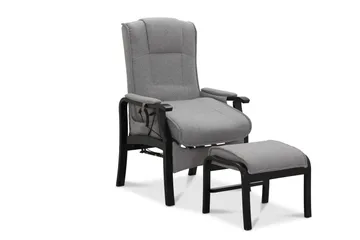 Reclinerstol Saika Reclinerstol Elektrisk Lysegrå - Møbler - Stoler - Lenestoler - Recliner