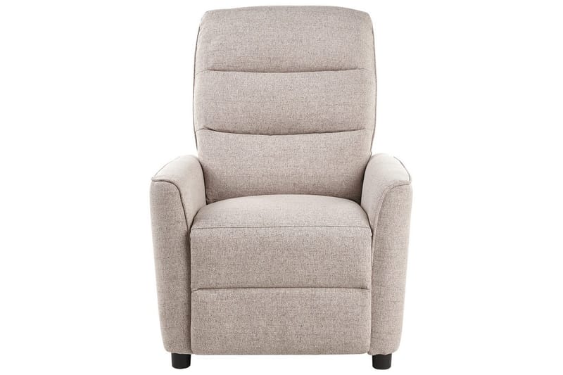 Reclinerstol Sande Beige/svart - Beige/svart - Møbler - Stoler - Lenestoler - Liggestol