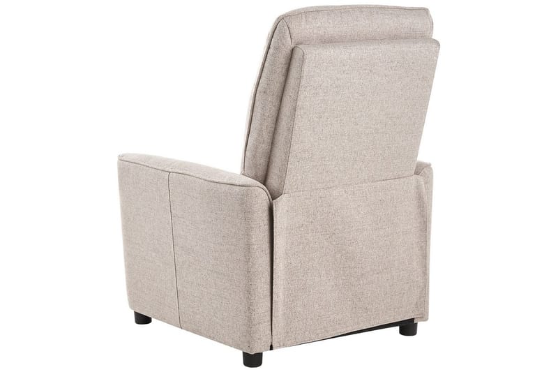 Reclinerstol Sande Beige/svart - Beige/svart - Møbler - Stoler - Lenestoler - Liggestol