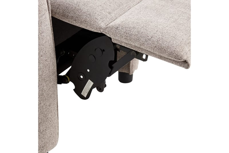 Reclinerstol Sande Beige/svart - Beige/svart - Møbler - Stoler - Lenestoler - Liggestol