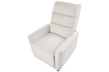 Reclinerstol Sande Hvit/Svart - Hvit/Svart - Møbler - Stoler - Lenestoler - Recliner