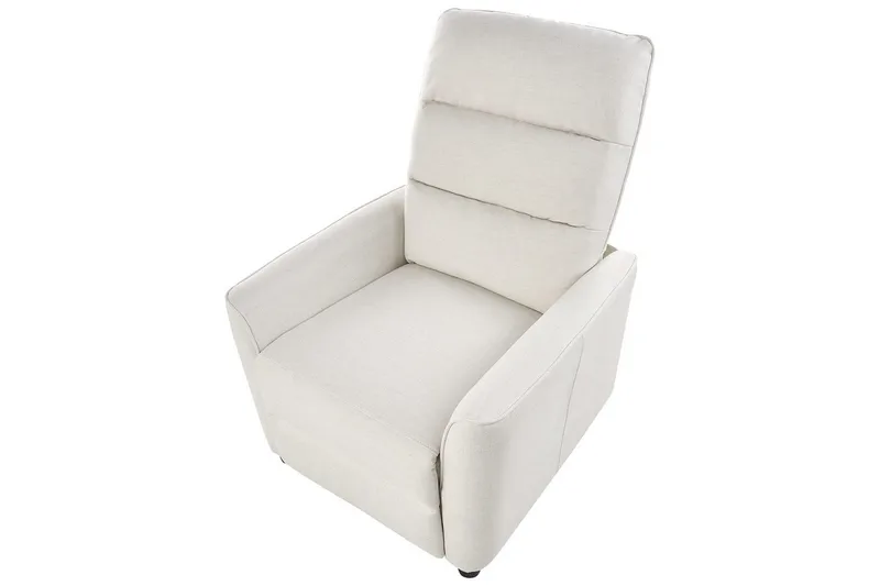 Reclinerstol Sande Hvit/Svart - Hvit/Svart - Møbler - Stoler - Lenestoler - Recliner