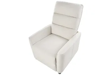 Reclinerstol Sande Hvit/Svart - Hvit/Svart - Møbler - Stoler - Lenestoler - Recliner