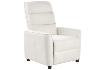 Reclinerstol Sande Hvit/Svart - Hvit/Svart - Møbler - Stoler - Lenestoler - Recliner