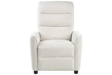 Reclinerstol Sande Hvit/Svart - Hvit/Svart - Møbler - Stoler - Lenestoler - Recliner