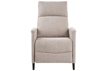 Reclinerstol Selvik Beige/svart - Beige/svart - Møbler - Stoler - Lenestoler - Recliner
